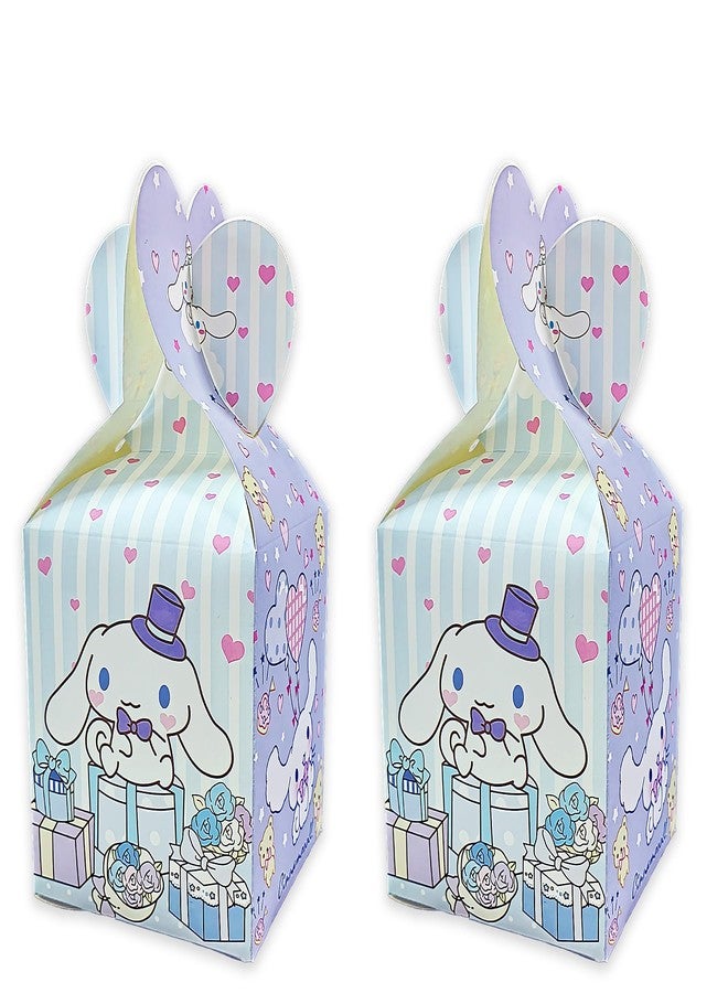 12 Pcs Hello Pink Cat Candy Box Popcorn Box Birthday Party Favor Pink Kity Snack Treat Boxes Candy Cookie Container Decorations Gifts for Kids Adults Birthday Party Favor Supplies (candy box c)